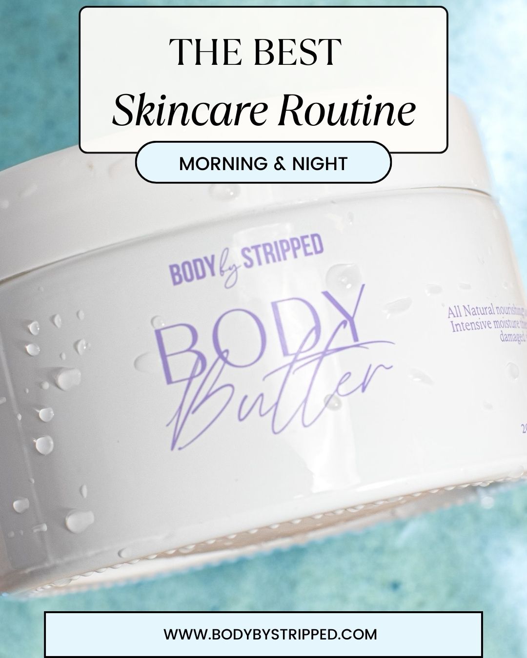 Best Body Butter for Dry Skin Body by Stripped