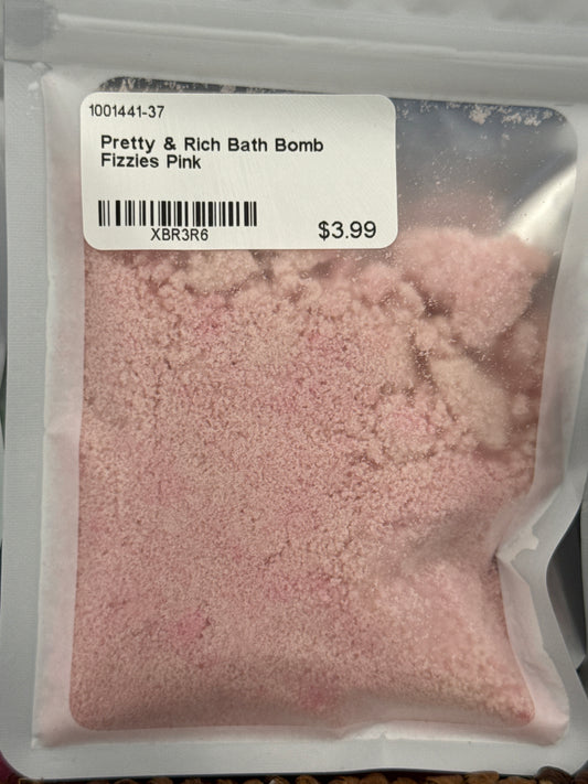 Pretty & Rich bath bomb fizzie