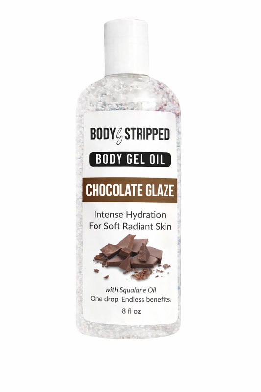 Chocolate Body Oil in Bottle 