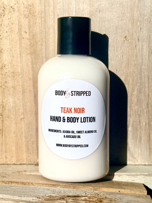 Teak noir lotion