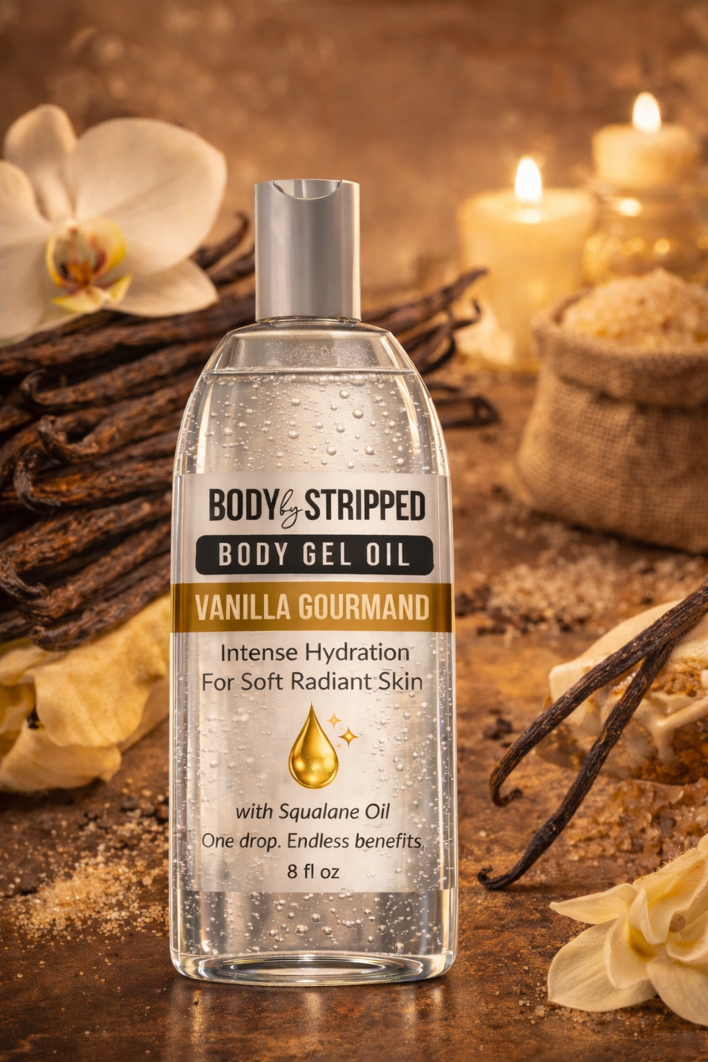 Vanilla Gourmand Body Gel Oil