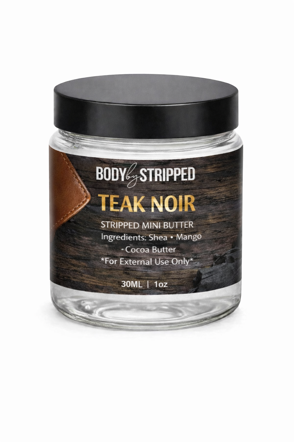 Teak noir body butter