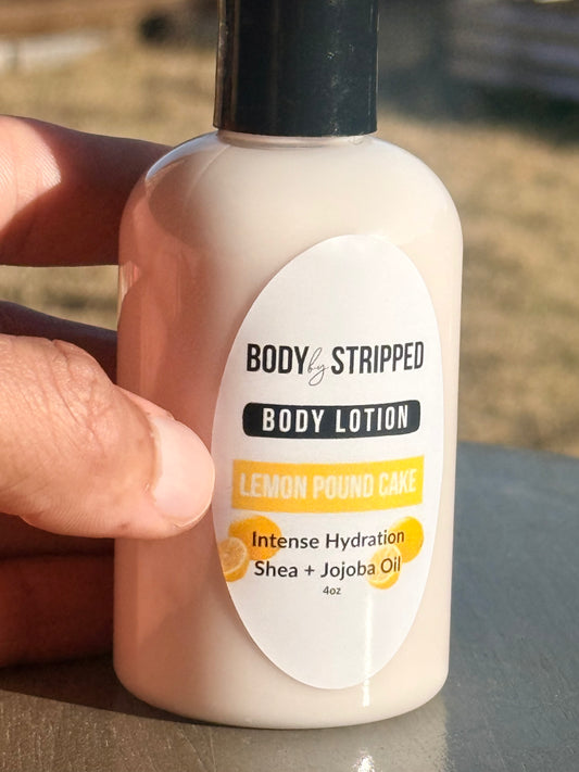 Lemon pound cake lotion