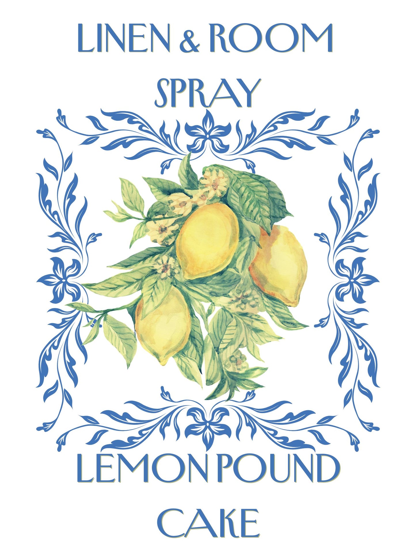 Lemon Pound Cake Linen & Room Spray